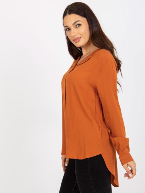 Bluzka D73761M10997C jasny brązowy S Bluzka D73761M10997C jasny brązowy S