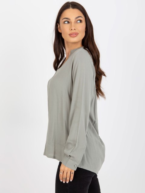 Bluzka D73761M11081A khaki M Bluzka D73761M11081A khaki M