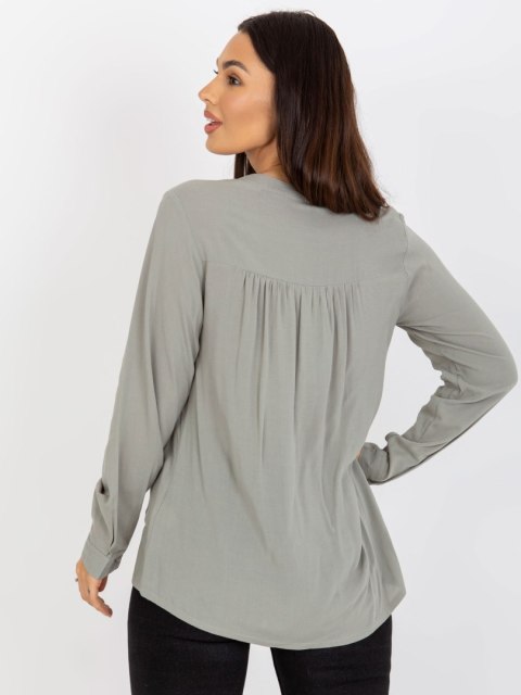 Bluzka D73761M11081A khaki M Bluzka D73761M11081A khaki M