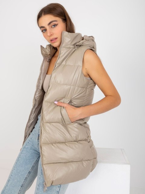Kamizelka NM-KZ-D2-3818.98P ciemny bezowy 2XL Kamizelka NM-KZ-D2-3818.98P ciemny bezowy 2XL