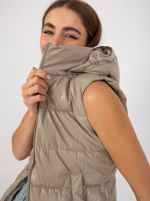 Kamizelka NM-KZ-D2-3818.98P ciemny bezowy 2XL Kamizelka NM-KZ-D2-3818.98P ciemny bezowy 2XL