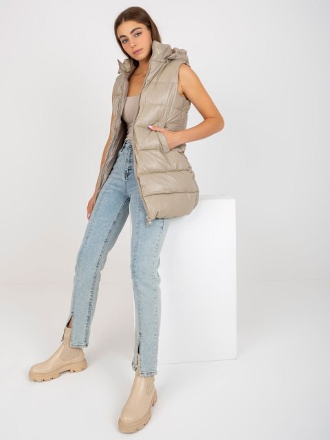 Kamizelka NM-KZ-D2-3818.98P ciemny bezowy 2XL Kamizelka NM-KZ-D2-3818.98P ciemny bezowy 2XL