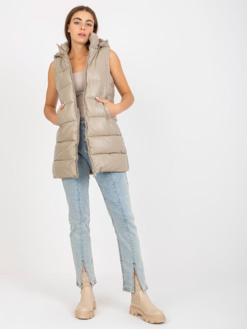 Kamizelka NM-KZ-D2-3818.98P ciemny bezowy 2XL Kamizelka NM-KZ-D2-3818.98P ciemny bezowy 2XL