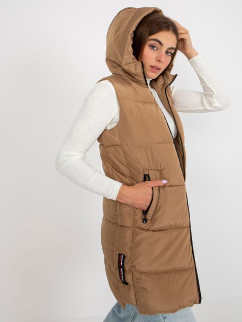 Kamizelka NM-KZ-P22-6608.98P camelowy XL Kamizelka NM-KZ-P22-6608.98P camelowy XL