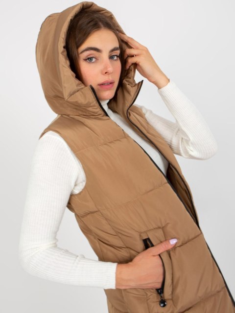 Kamizelka NM-KZ-P22-6608.98P camelowy XL Kamizelka NM-KZ-P22-6608.98P camelowy XL