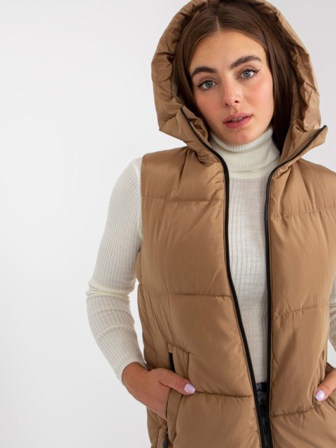 Kamizelka NM-KZ-P22-6608.98P camelowy XL Kamizelka NM-KZ-P22-6608.98P camelowy XL
