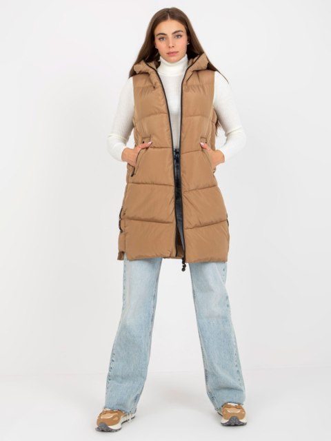 Kamizelka NM-KZ-P22-6608.98P camelowy XL Kamizelka NM-KZ-P22-6608.98P camelowy XL