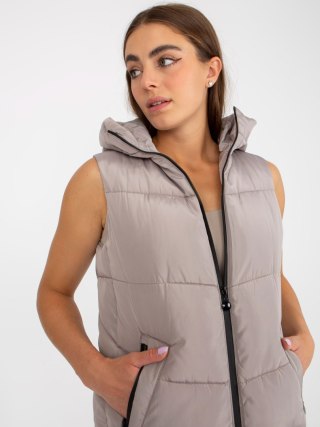 Kamizelka NM-KZ-P22-6608.98P ciemny bezowy 2XL