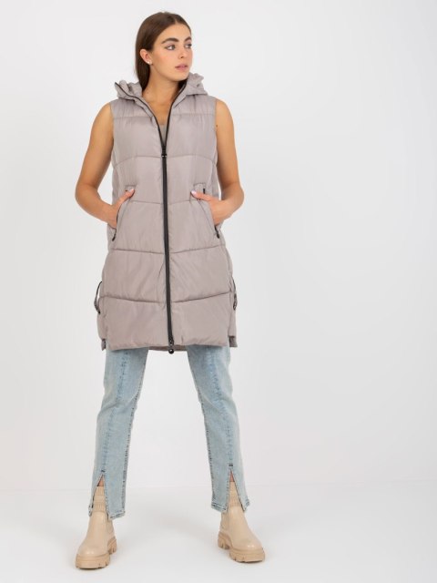 Kamizelka NM-KZ-P22-6608.98P ciemny bezowy XL