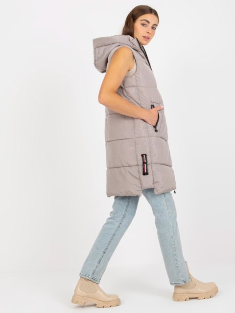 Kamizelka NM-KZ-P22-6608.98P ciemny bezowy XL