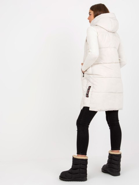 Kamizelka NM-KZ-P22-6608.98P ecru XL Kamizelka NM-KZ-P22-6608.98P ecru XL