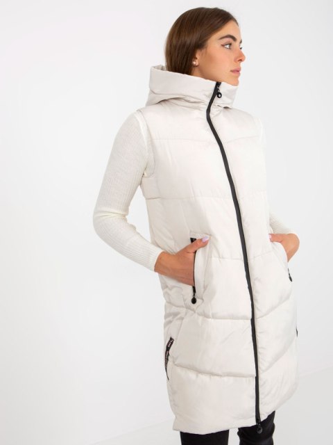 Kamizelka NM-KZ-P22-6608.98P ecru XL Kamizelka NM-KZ-P22-6608.98P ecru XL