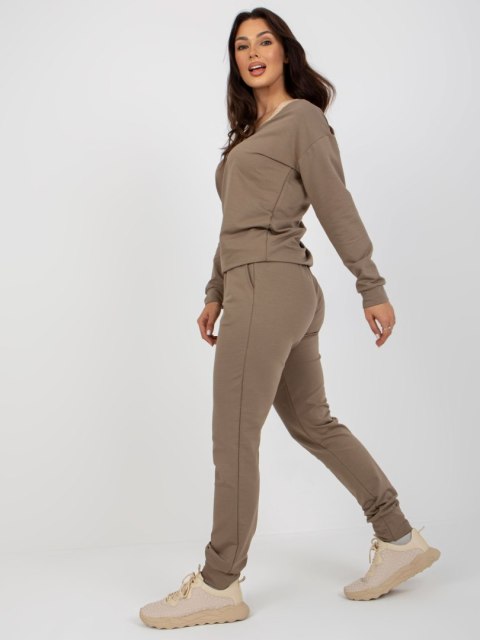 Komplet LK-KMPL-509011.86P ciemny bezowy L/XL Komplet LK-KMPL-509011.86P ciemny bezowy L/XL