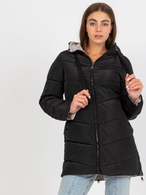 Kurtka NM-KR-L22-9872.93 czarno-beżowy S Kurtka NM-KR-L22-9872.93 czarno-beżowy S