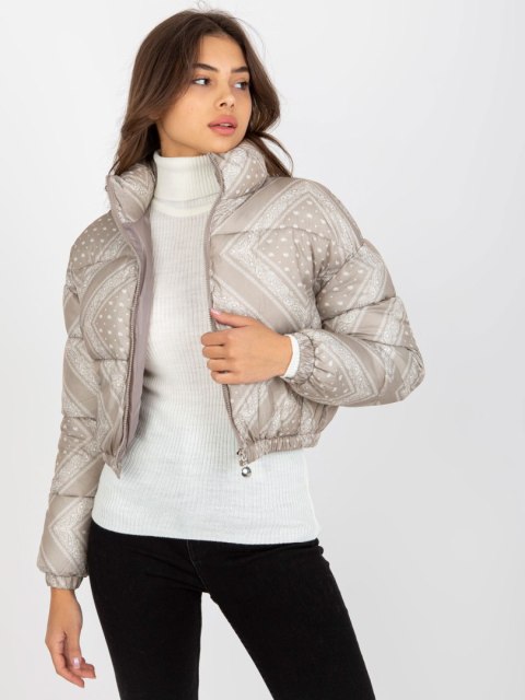 Kurtka NM-KR-P22-6631.98P ciemny bezowy M Kurtka NM-KR-P22-6631.98P ciemny bezowy M