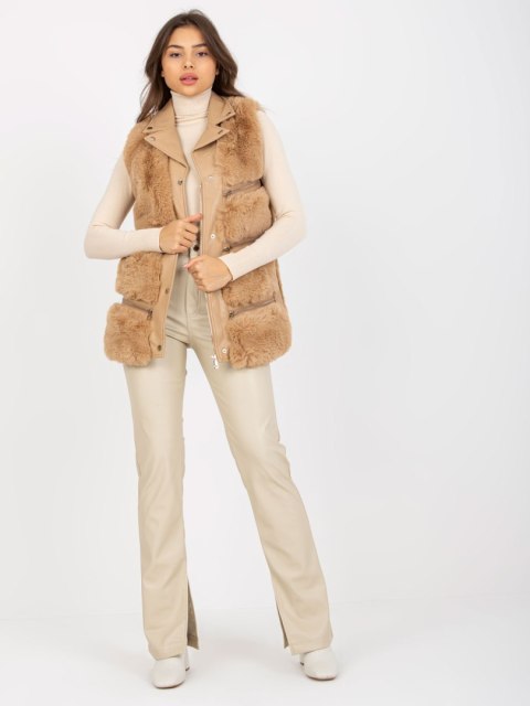 Kamizelka AI-KZ-TR2021.69 camelowy S Kamizelka AI-KZ-TR2021.69 camelowy S