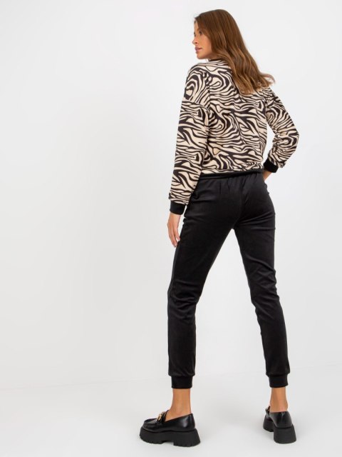 Komplet WN-KMPL-8141.11X czarno-beżowy L