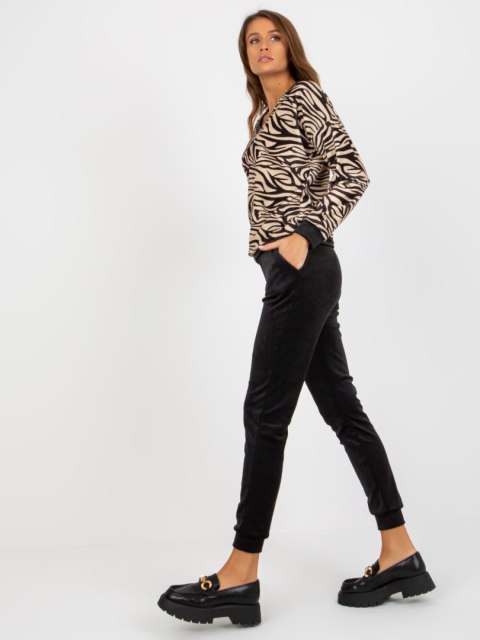 Komplet WN-KMPL-8141.11X czarno-beżowy L