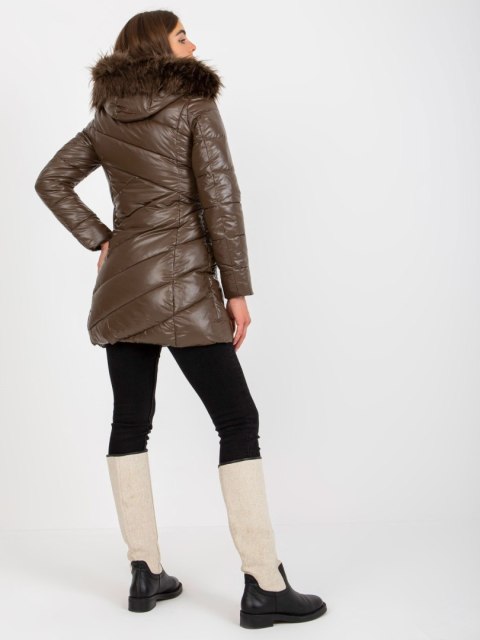Kurtka NM-KR-H-898.79P ciemny brązowy XL