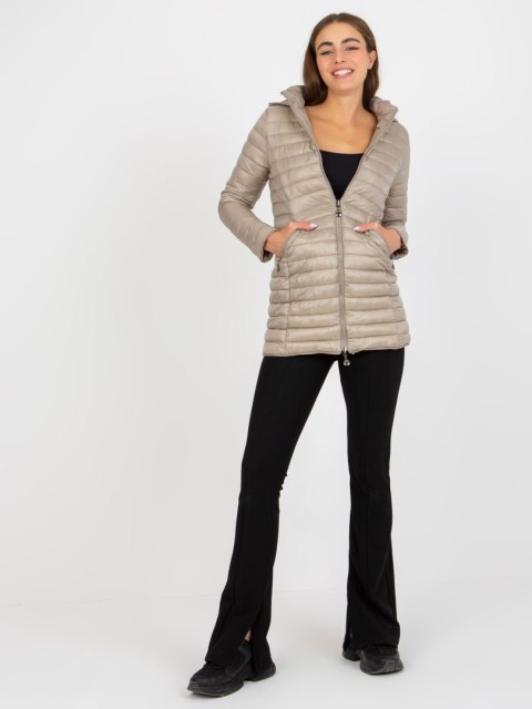 Kurtka NM-KR-P22-6206-62.70P ciemny bezowy XL Kurtka NM-KR-P22-6206-62.70P ciemny bezowy XL