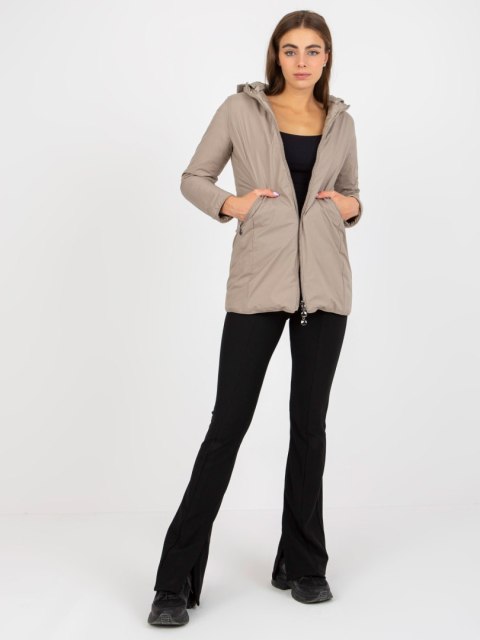 Kurtka NM-KR-P22-6206-62.70P ciemny bezowy XL Kurtka NM-KR-P22-6206-62.70P ciemny bezowy XL