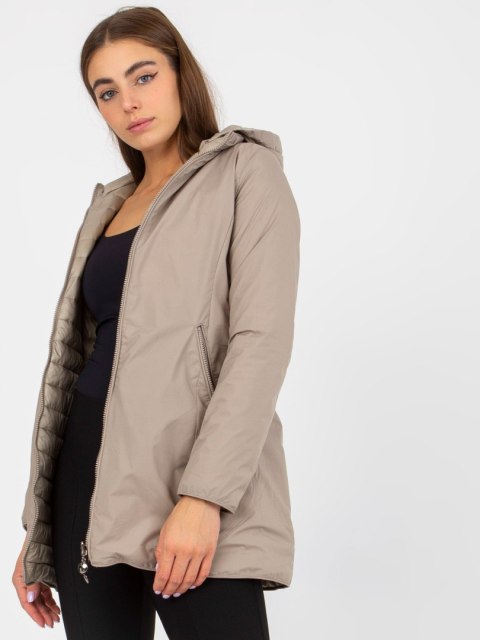 Kurtka NM-KR-P22-6206-62.70P ciemny bezowy XL Kurtka NM-KR-P22-6206-62.70P ciemny bezowy XL