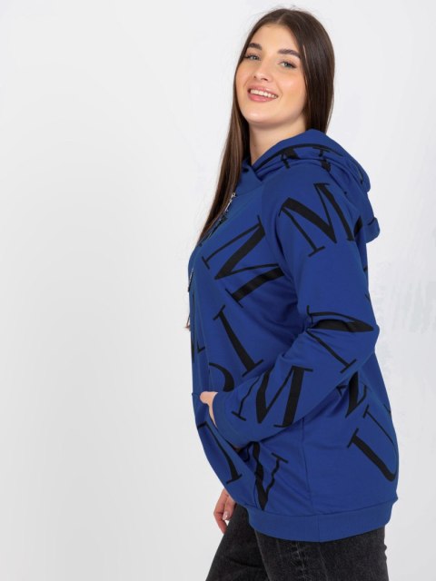 Bluza RV-BL-7268-1.92 ciemny niebieski