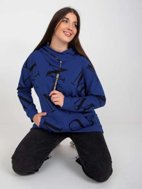 Bluza RV-BL-7268-1.92 ciemny niebieski