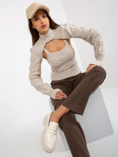 Komplet EM-KMPL-1078-01.59P jasny beżowy