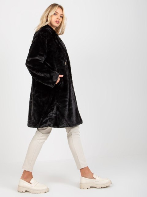 Płaszcz TW-PL-2118.95P czarny Płaszcz TW-PL-2118.95P czarny