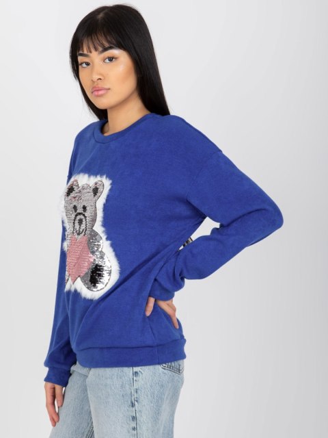 Bluzka LK-BZ-509067-1.27 ciemny niebieski
