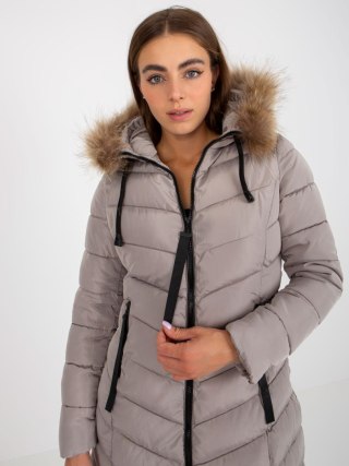 Kurtka NM-KR-P22-6678-1.18P ciemny bezowy 2XL
