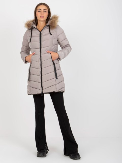 Kurtka NM-KR-P22-6678-1.18P ciemny bezowy 2XL Kurtka NM-KR-P22-6678-1.18P ciemny bezowy 2XL