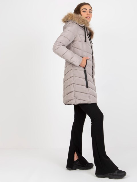 Kurtka NM-KR-P22-6678-1.18P ciemny bezowy 2XL Kurtka NM-KR-P22-6678-1.18P ciemny bezowy 2XL