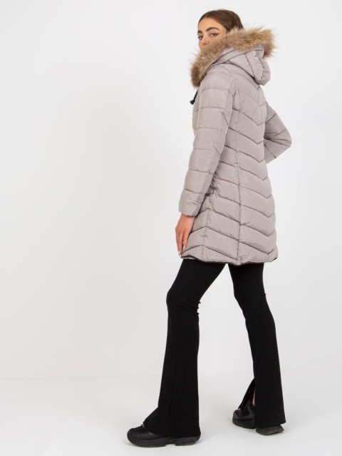 Kurtka NM-KR-P22-6678-1.18P ciemny bezowy 2XL Kurtka NM-KR-P22-6678-1.18P ciemny bezowy 2XL