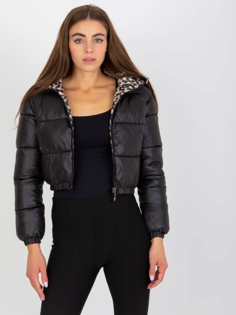 Kurtka NM-KR-P22-6680.61P czarno-beżowy L Kurtka NM-KR-P22-6680.61P czarno-beżowy L