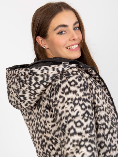 Kurtka NM-KR-P22-6680.61P czarno-beżowy XL Kurtka NM-KR-P22-6680.61P czarno-beżowy XL