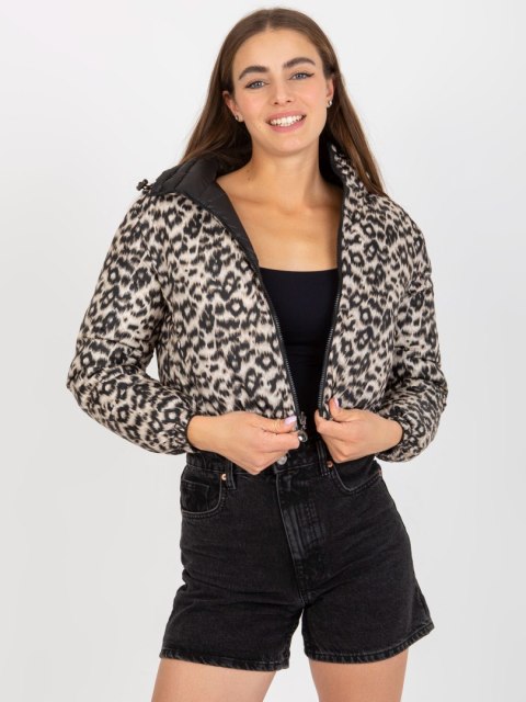 Kurtka NM-KR-P22-6680.61P czarno-beżowy XL Kurtka NM-KR-P22-6680.61P czarno-beżowy XL