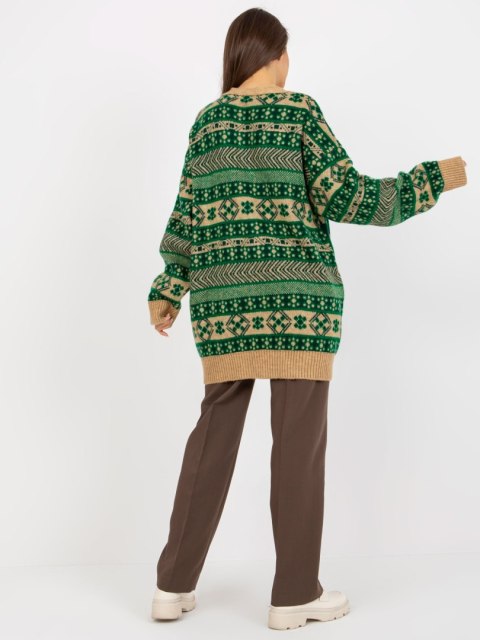 Sweter EM-SW-5009.47P zielony Sweter EM-SW-5009.47P zielony