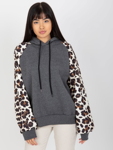 Bluza EM-BL-663.94 ciemny szary Bluza EM-BL-663.94 ciemny szary