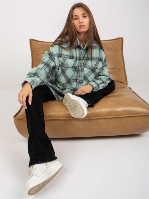 Koszula DN-KS-3967.92 mietowy S