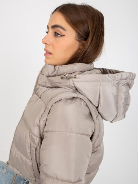 Kurtka NM-KR-D2-3869.13P ciemny bezowy L