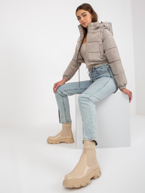 Kurtka NM-KR-D2-3869.13P ciemny bezowy L