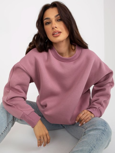 Sportowa bluza różowa klasyczna ze ściągaczami Sportowa bluza różowa klasyczna ze ściągaczami