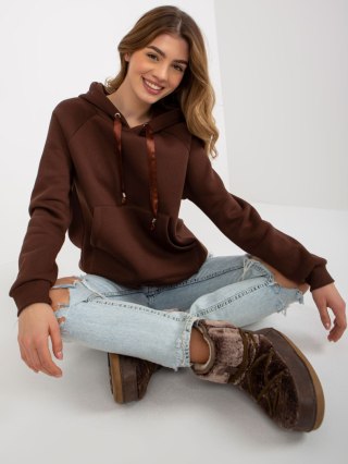 Bluza TW-BL-BL-1003.95P ciemny brązowy S