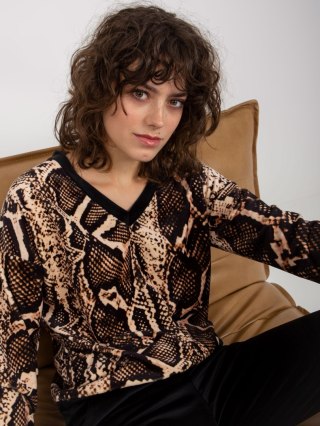 Komplet RP-KMPL-8190-4.18P czarno-beżowy L/XL