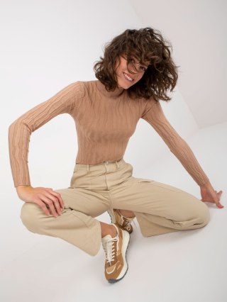 Sweter NM-SW-DZ92528-1.20P camelowy