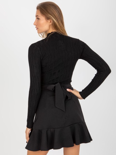 Sweter NM-SW-DZ92528-1.20P czarny