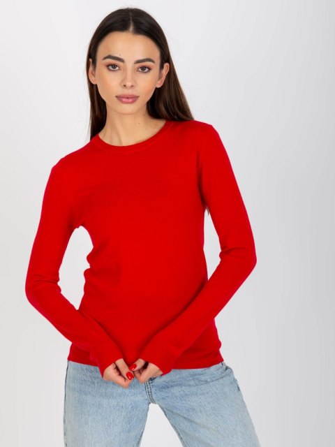 Sweter NM-SW-J52001.02P czerwony