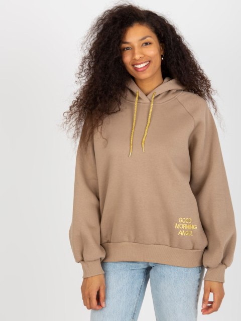 Bluza EM-BL-407.06 ciemny bezowy Bluza EM-BL-407.06 ciemny bezowy